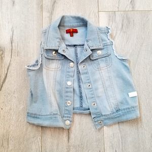 7 for All Mankind Denim Vest 2T